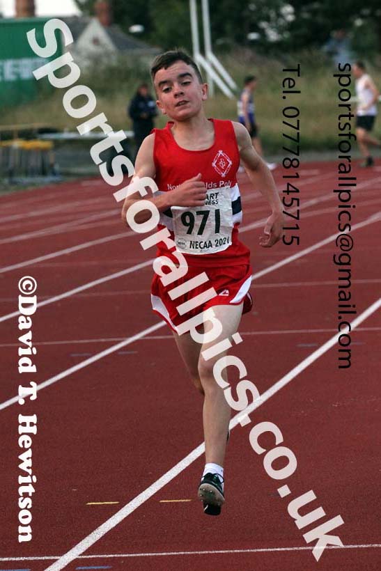 3000 metres, 2021 North East Grand Prix 6, Monkton, Wednesday, August 4th. Photo: David T. Hewitson/Sports for All Pics
